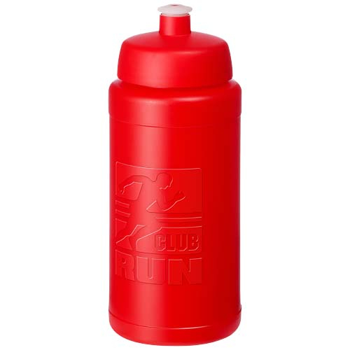 Bouteille de sport promotionnelle 500ml Rise Baseline Rouge / Rouge